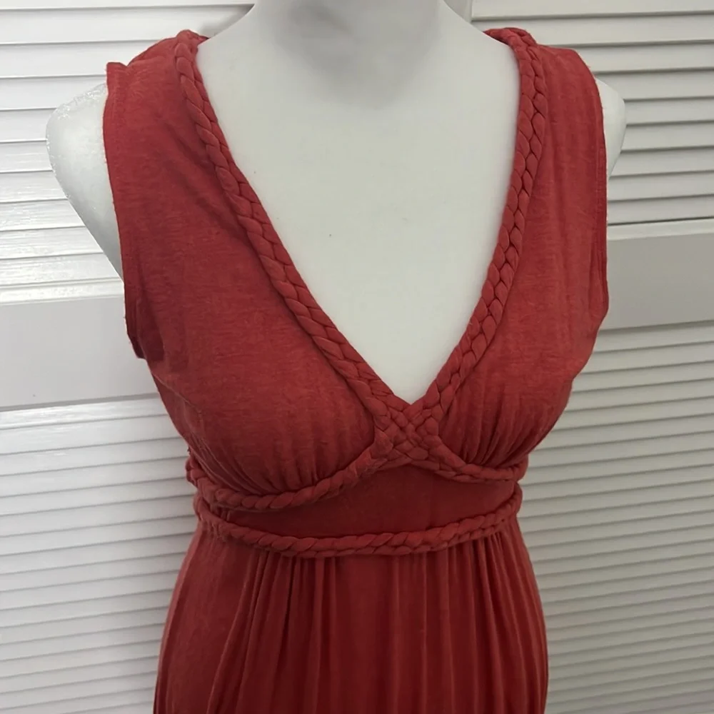 Max Studio burnt orange Maxi dress, size small - Picture 2 of 5